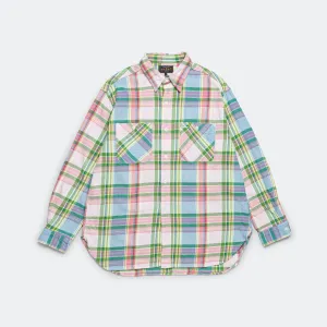 Beams Clothing WORK Indian Heavy Flannel - Pink