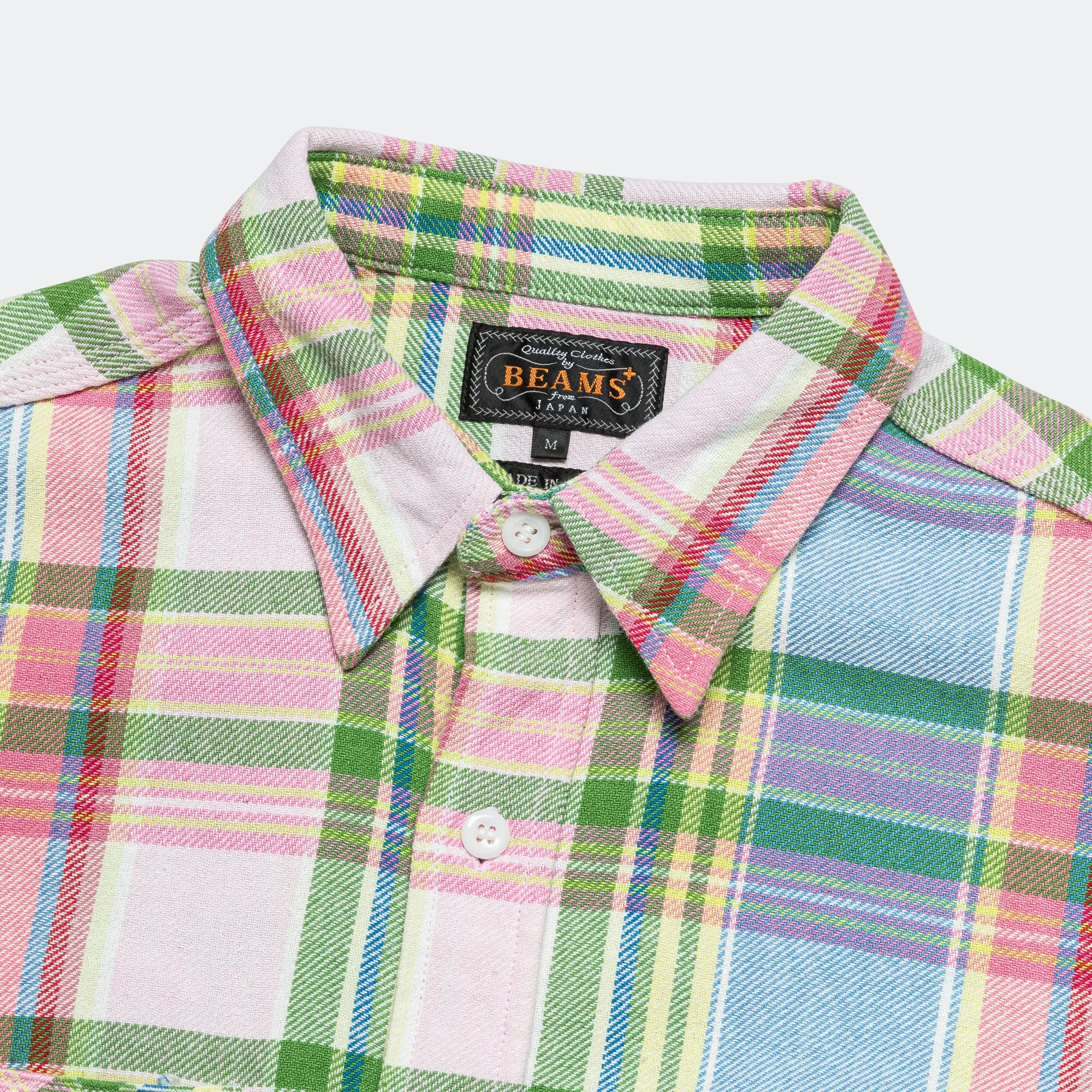 Beams Clothing WORK Indian Heavy Flannel - Pink