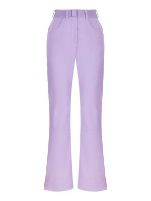 Belted High-Waisted Jeans