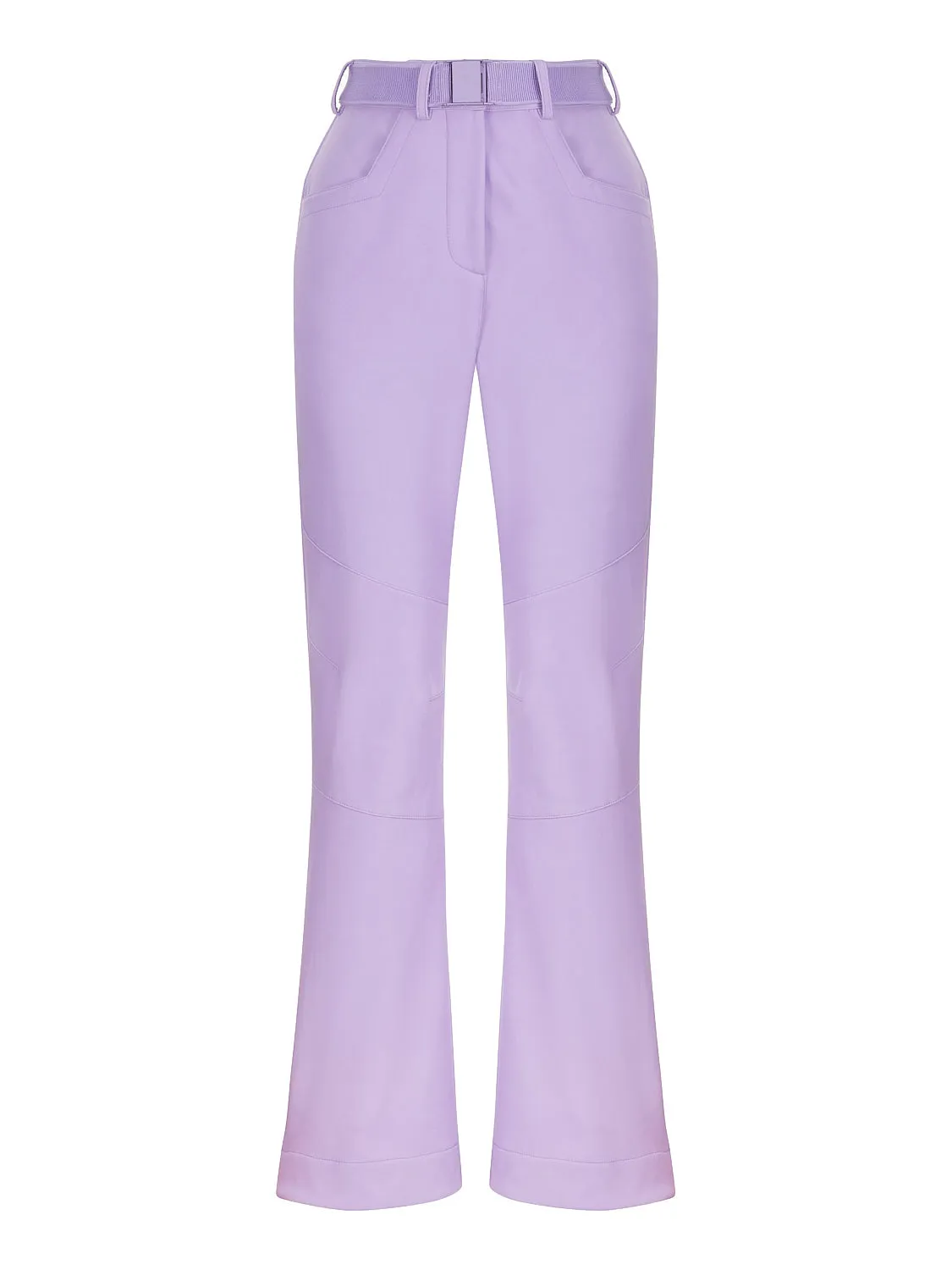 Belted High-Waisted Jeans