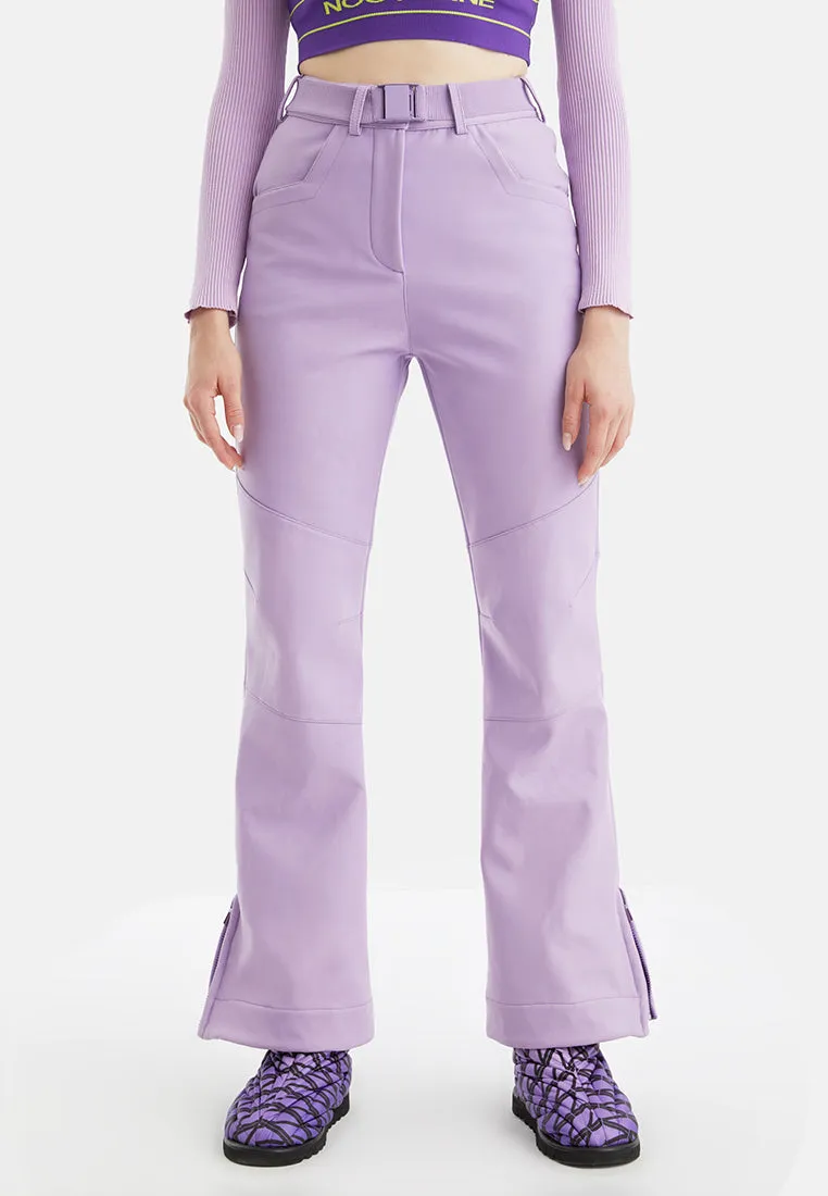 Belted High-Waisted Jeans