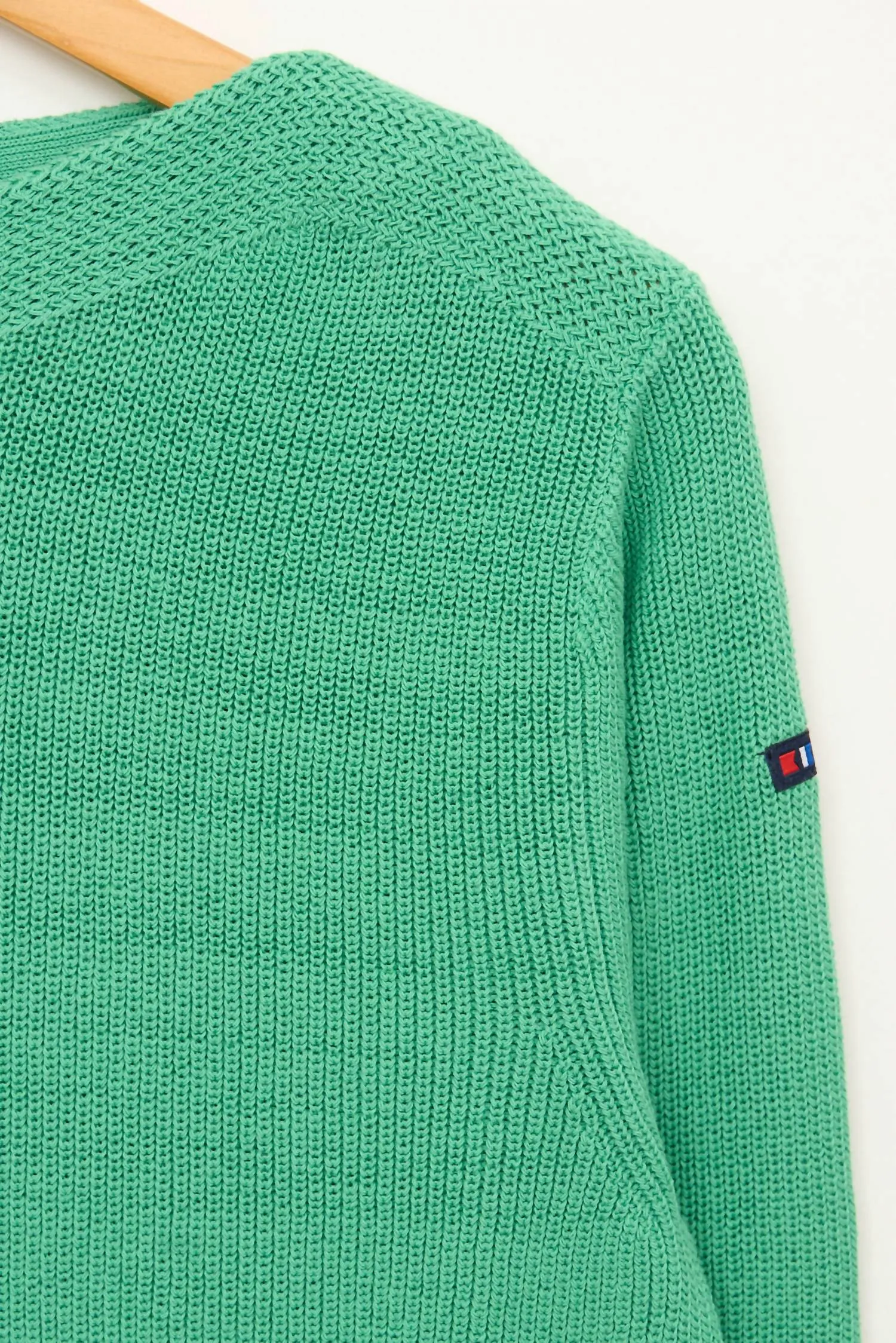 Boatneck Sweater In Green