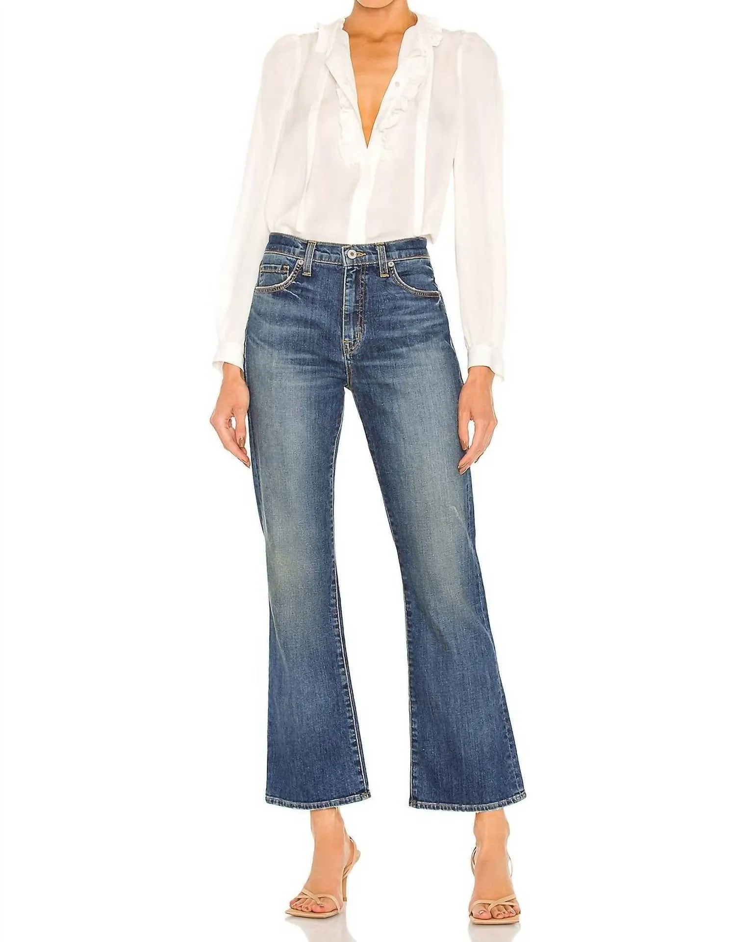 Boot Cut Jean In Classic Wash