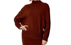 Brown Button Sweater