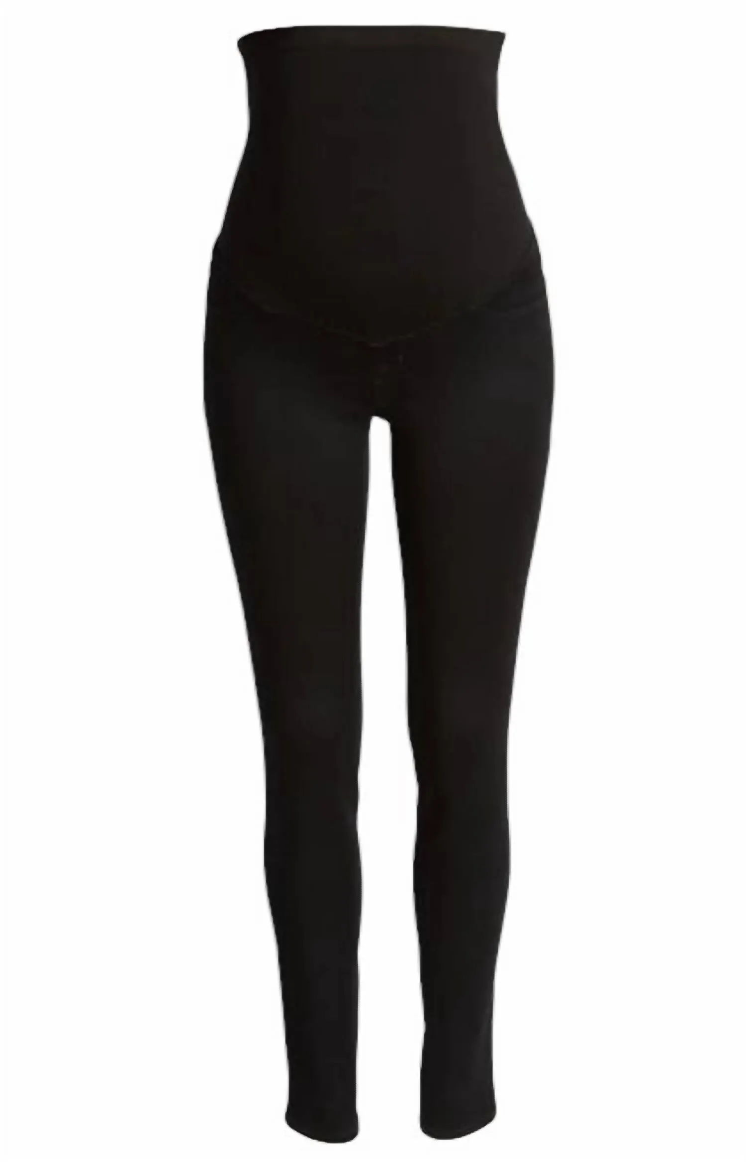 Butter Maternity Pullon Denim Leggings Jeans In Black