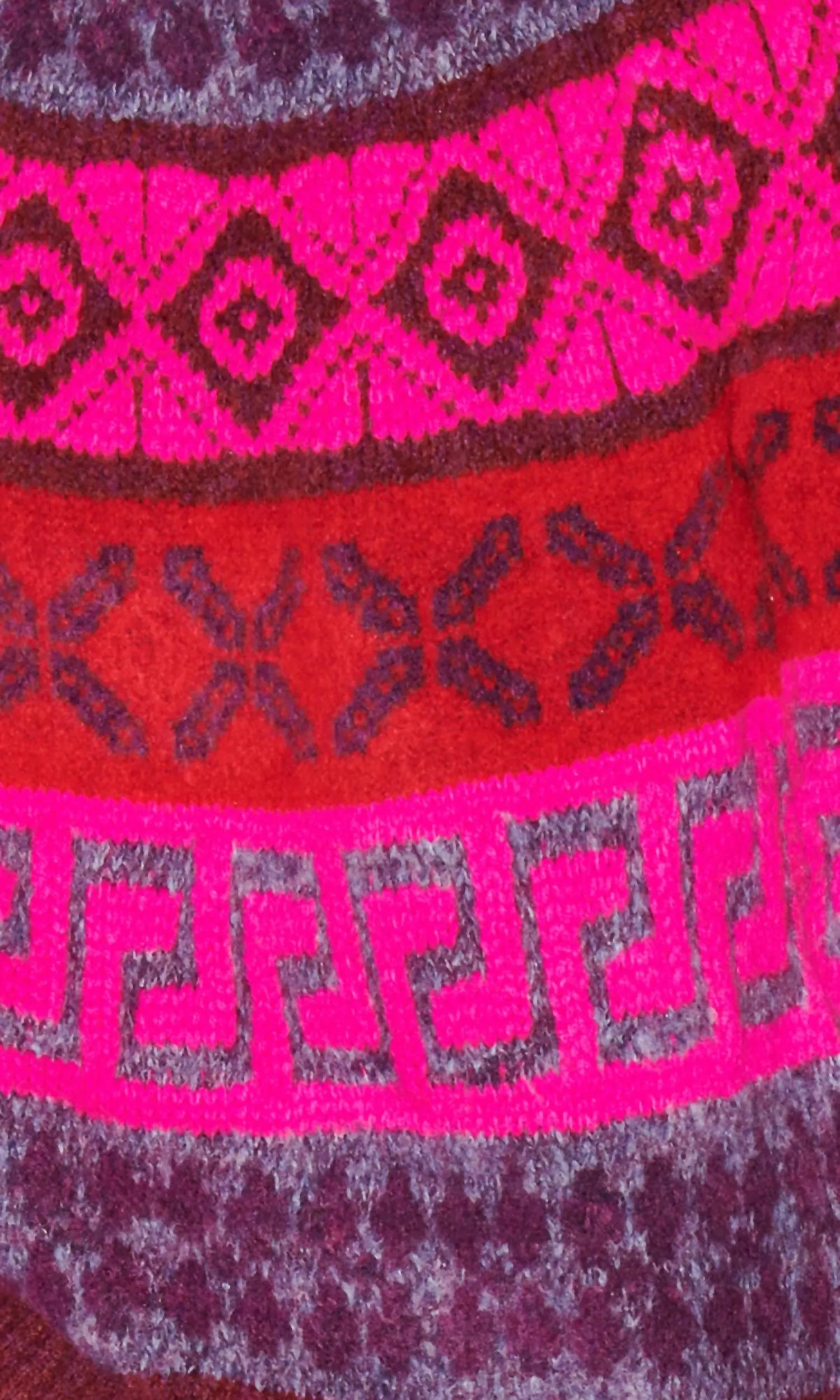 Candace Sweater In Pink Multi