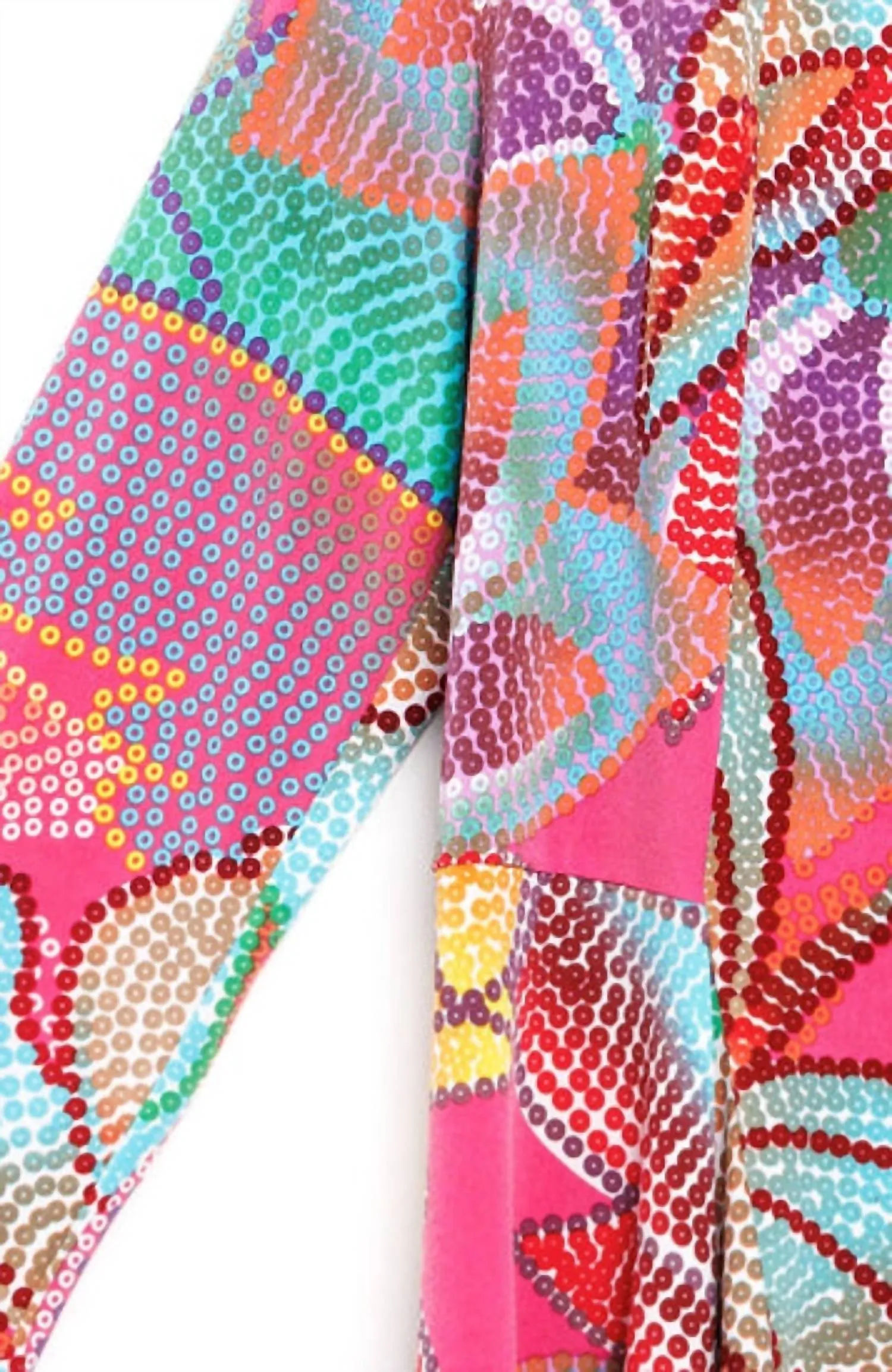 Cardigan & Tank Twinset In Mosaic Petal