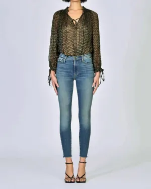 Carmen Ankle Fray Jean In Kiss On Chic
