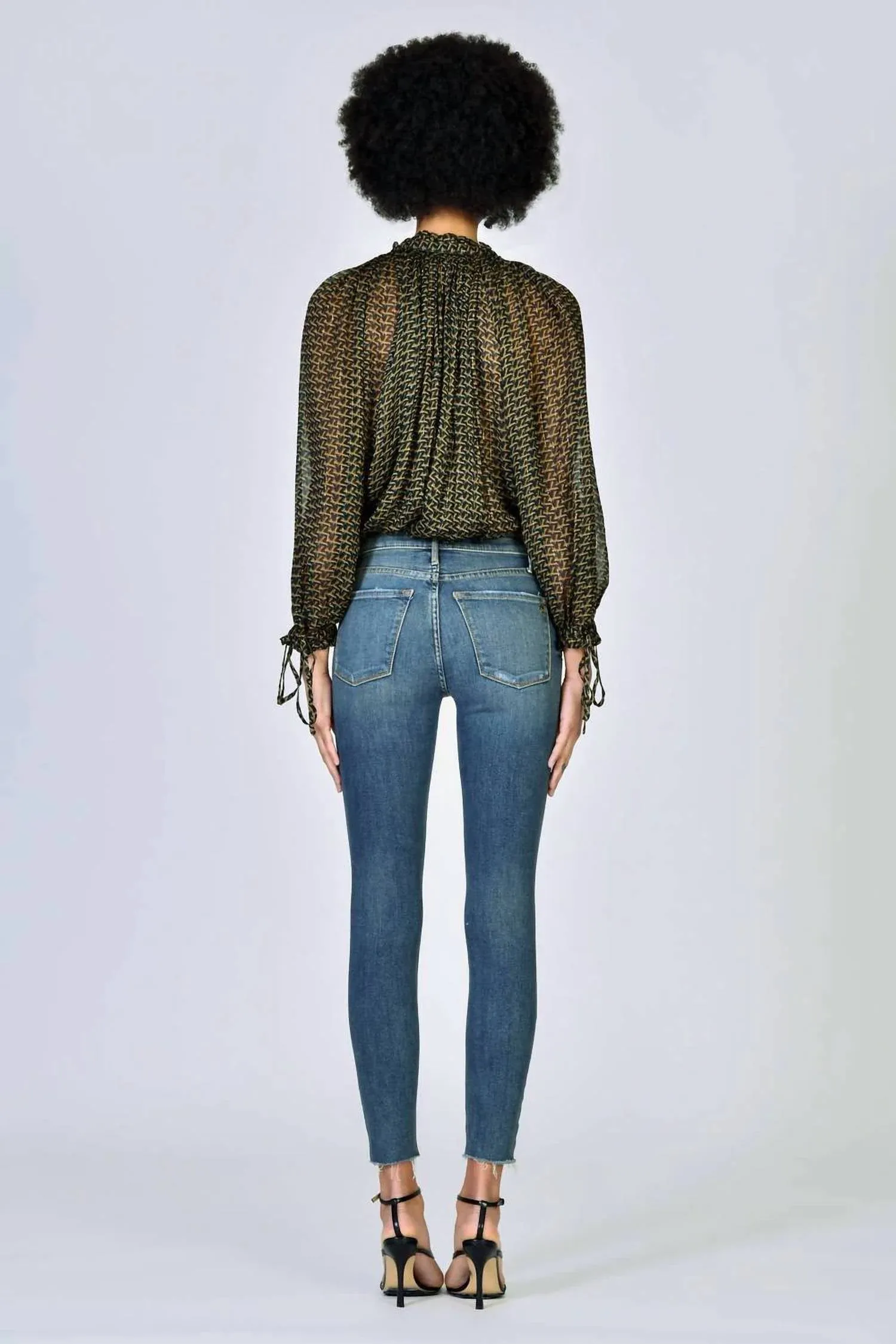 Carmen Ankle Fray Jean In Kiss On Chic