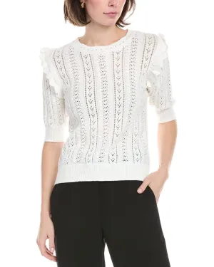 Catherine Malandrino Pointelle Sweater
