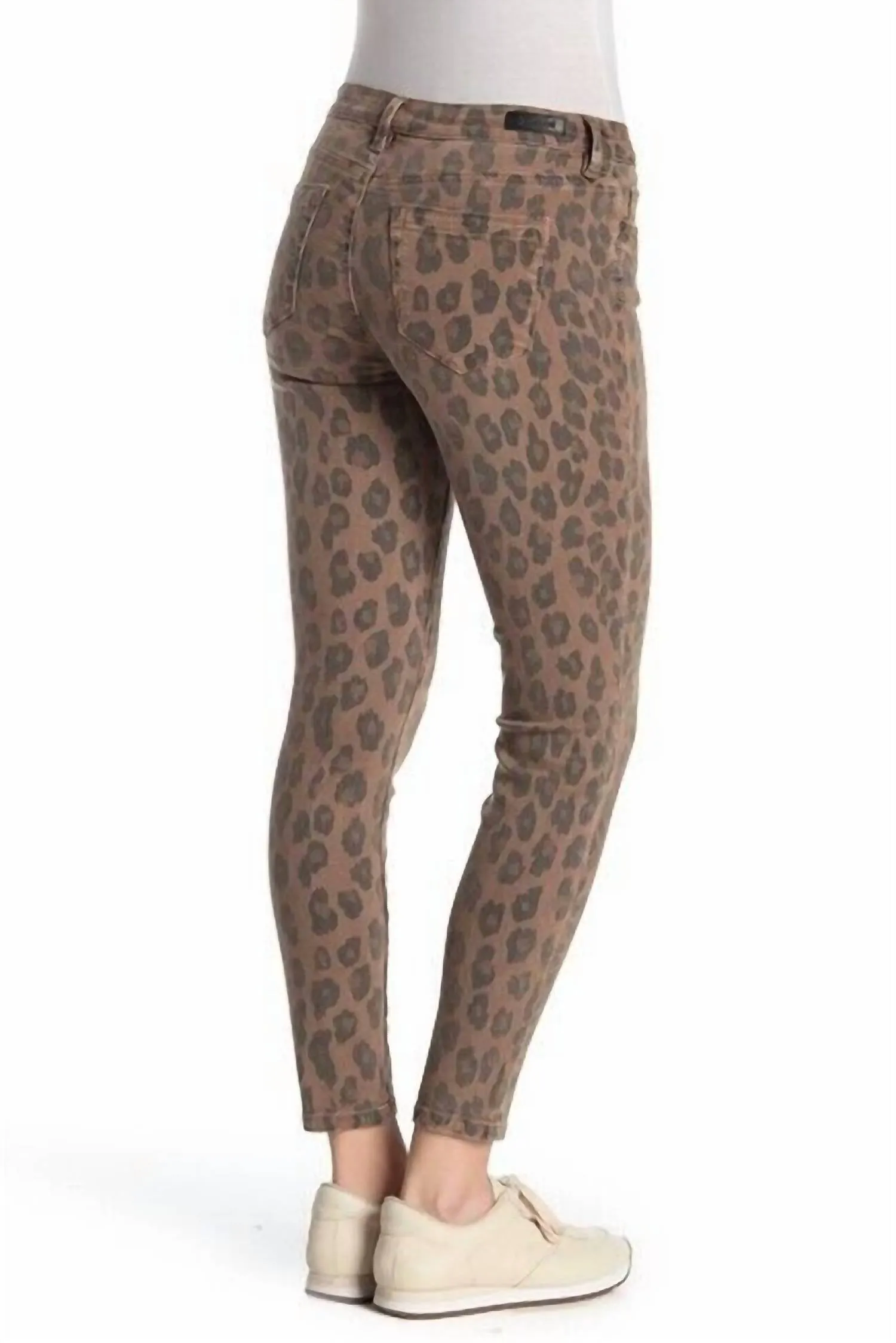 Catwalk Classic Skinny Ankle Jeans In Multicolor