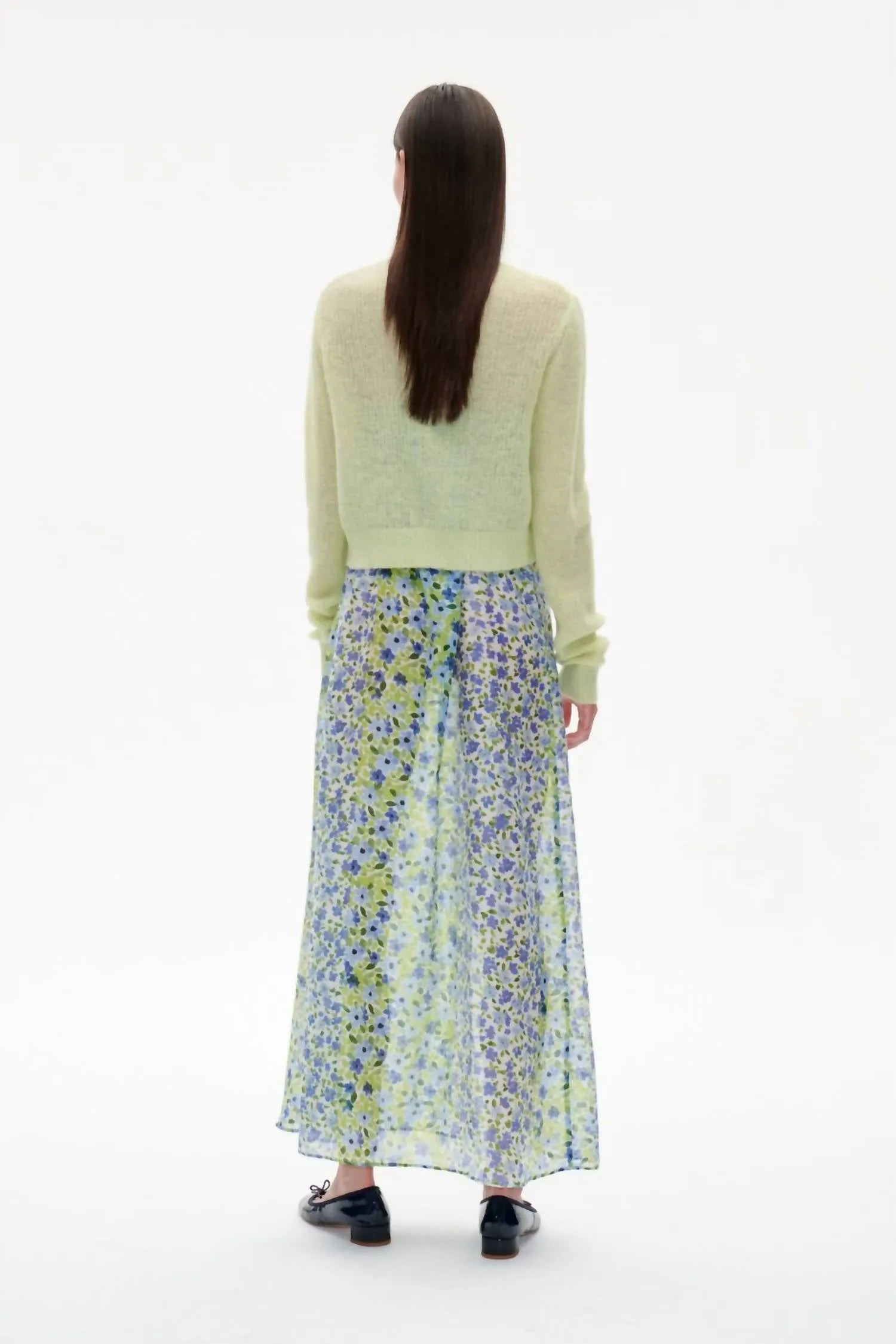 Caya Sweater In Lime Cr√Me