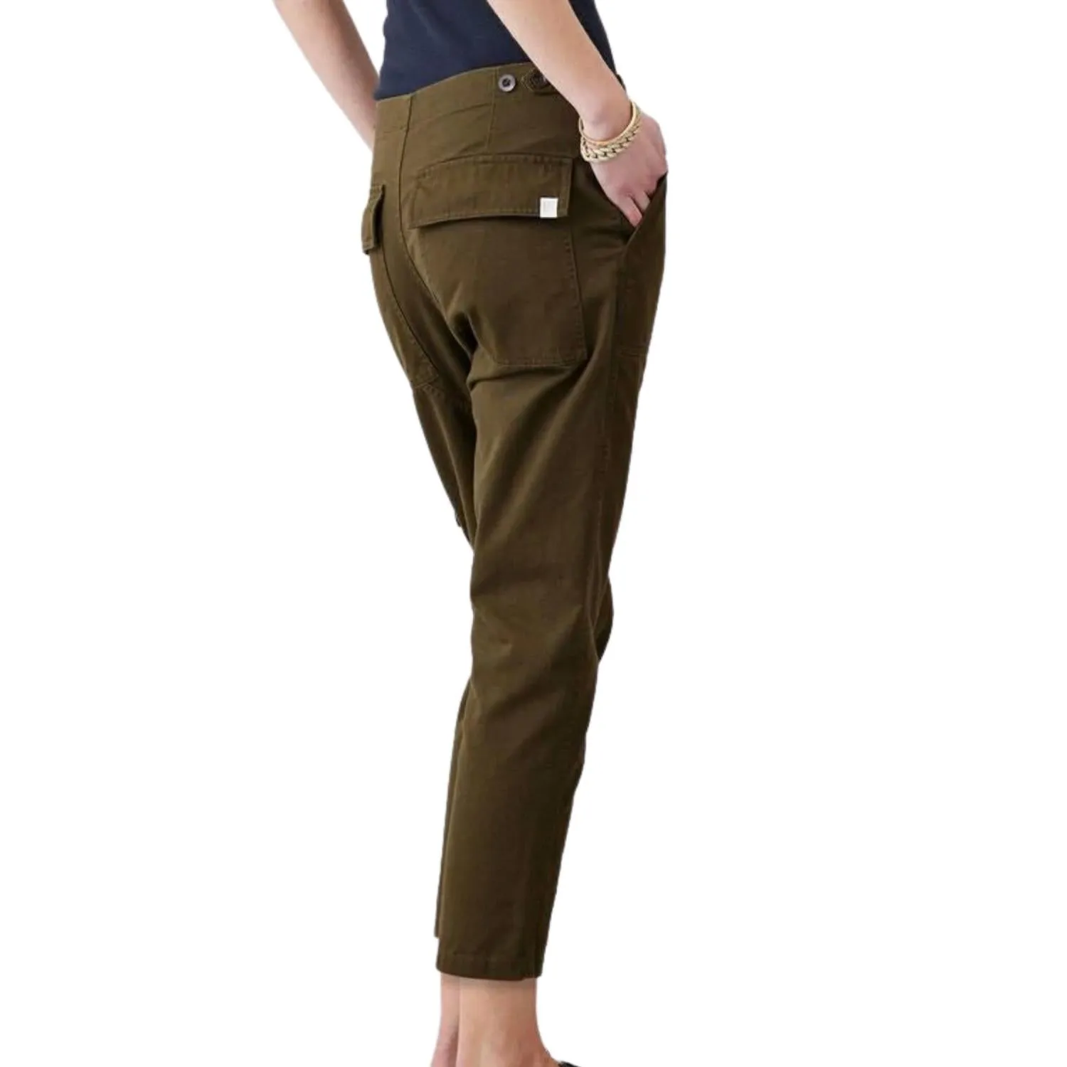 Charlie Cargo Pant In Olive