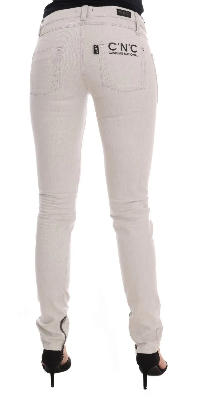 Costume National Chic  Slim-Fit Stretch Women's Jeans