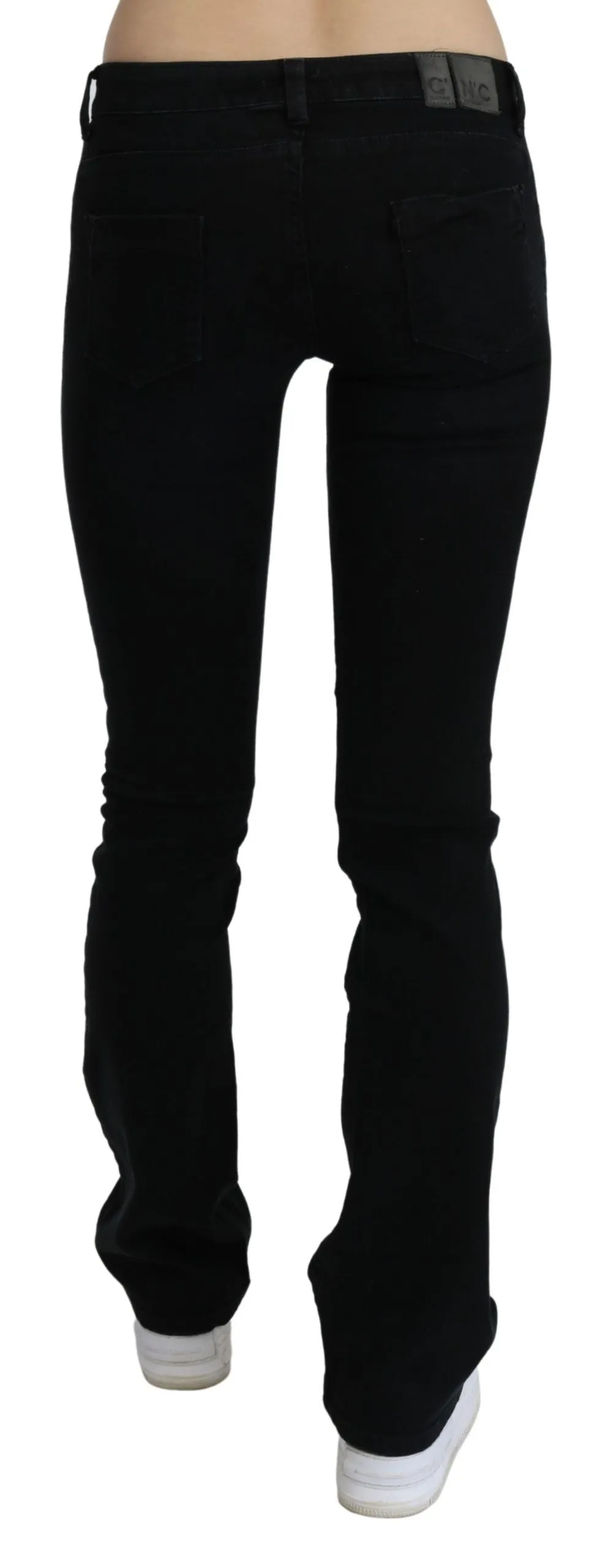 Costume National  Low Waist Skinny blue Cotton Women's Jeans