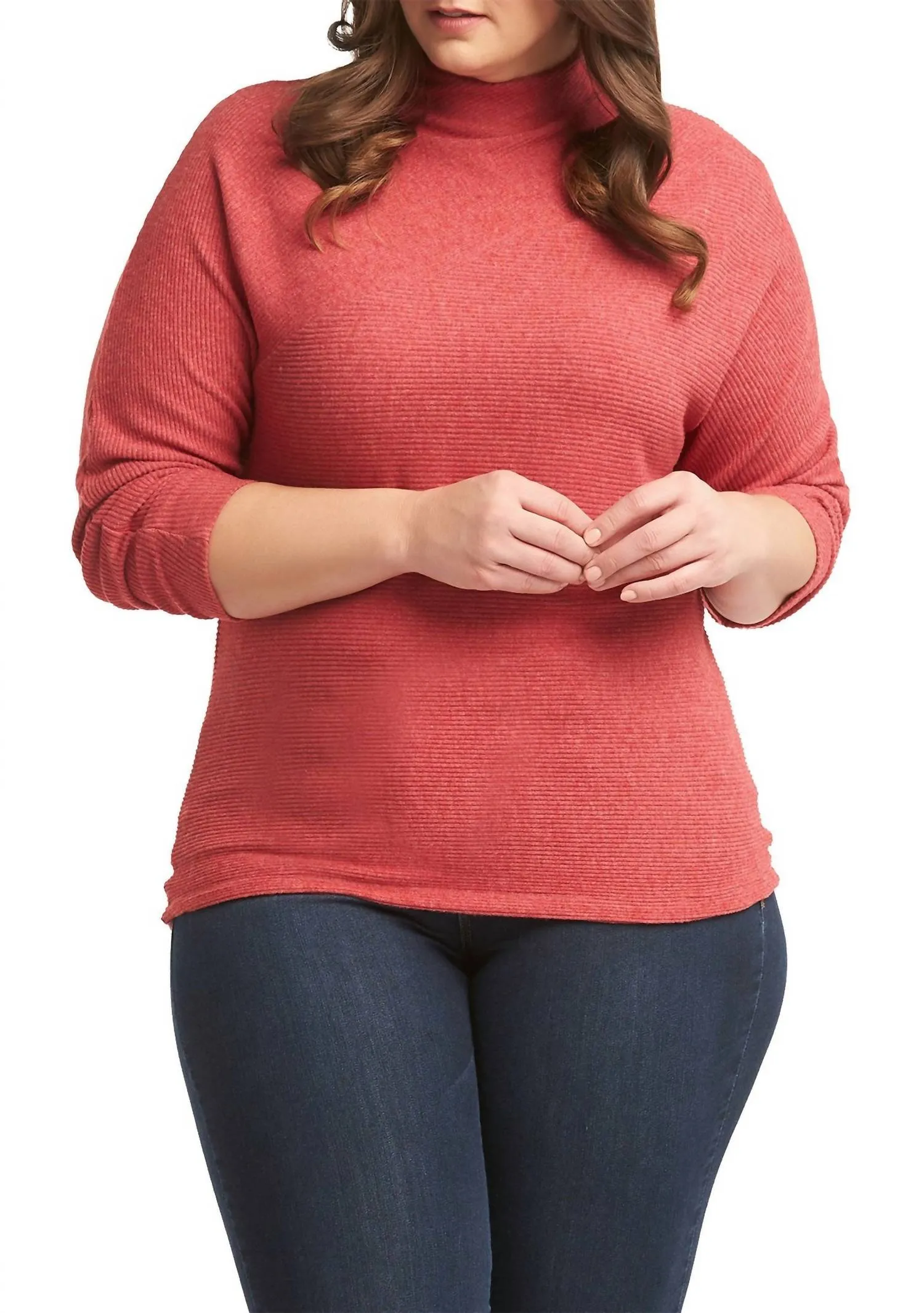 Deb Plus Top In Cranberry