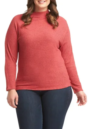 Deb Plus Top In Cranberry