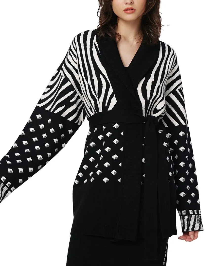 Diane von Furstenberg Lee Wool-Blend Cardigan