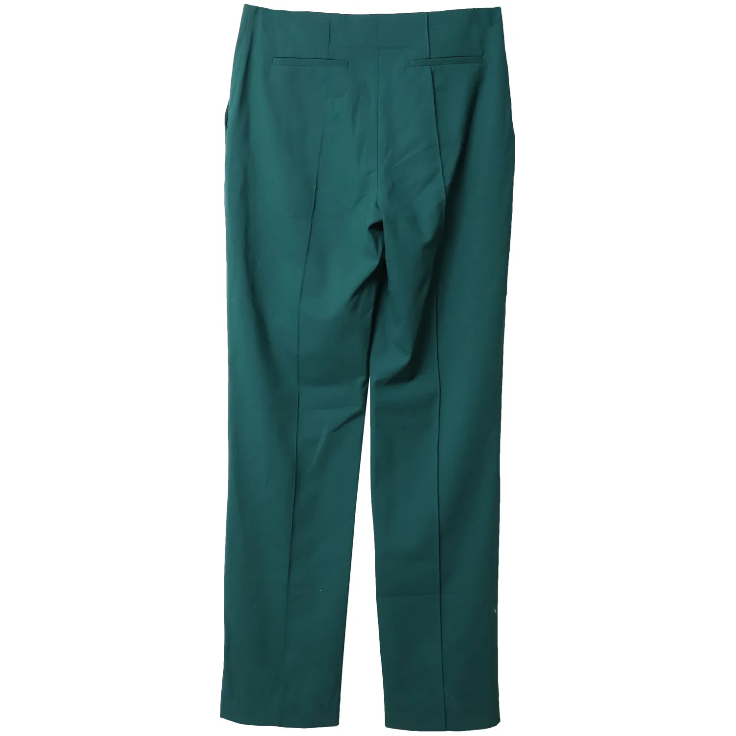 Diane Von Furstenberg Tailored Jeans in Teal Wool