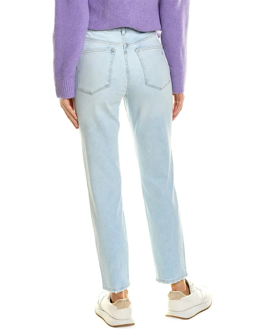 DL1961 Bella Light Jet Stream Straight Jean