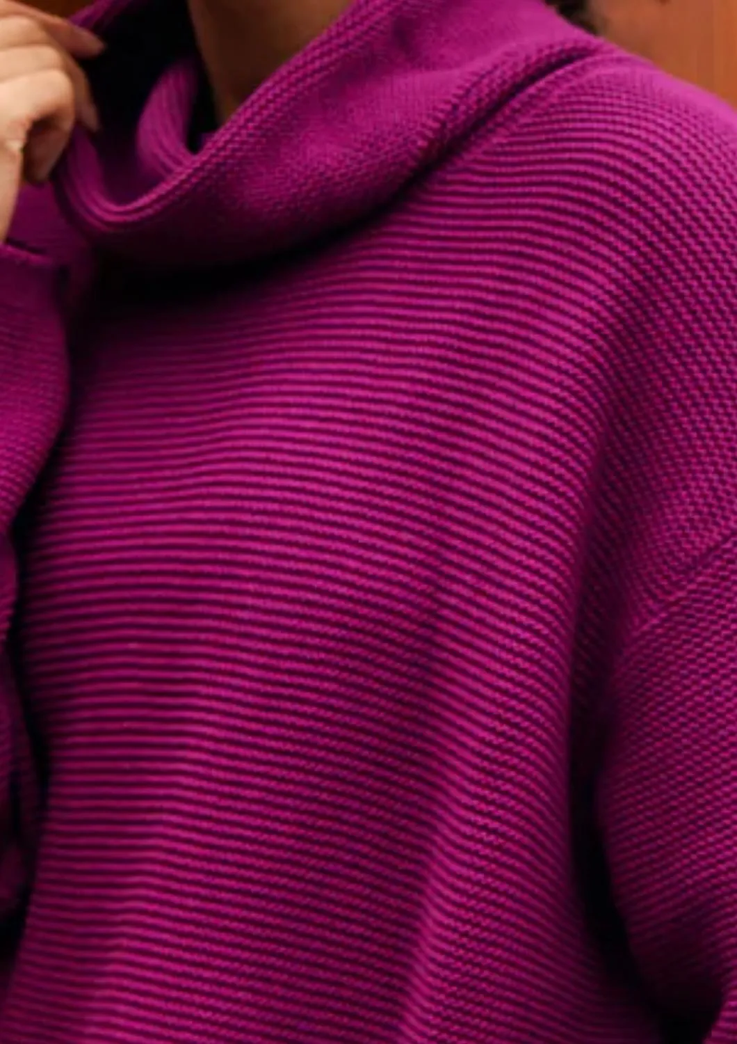 Dog Walker Sweater In Violet