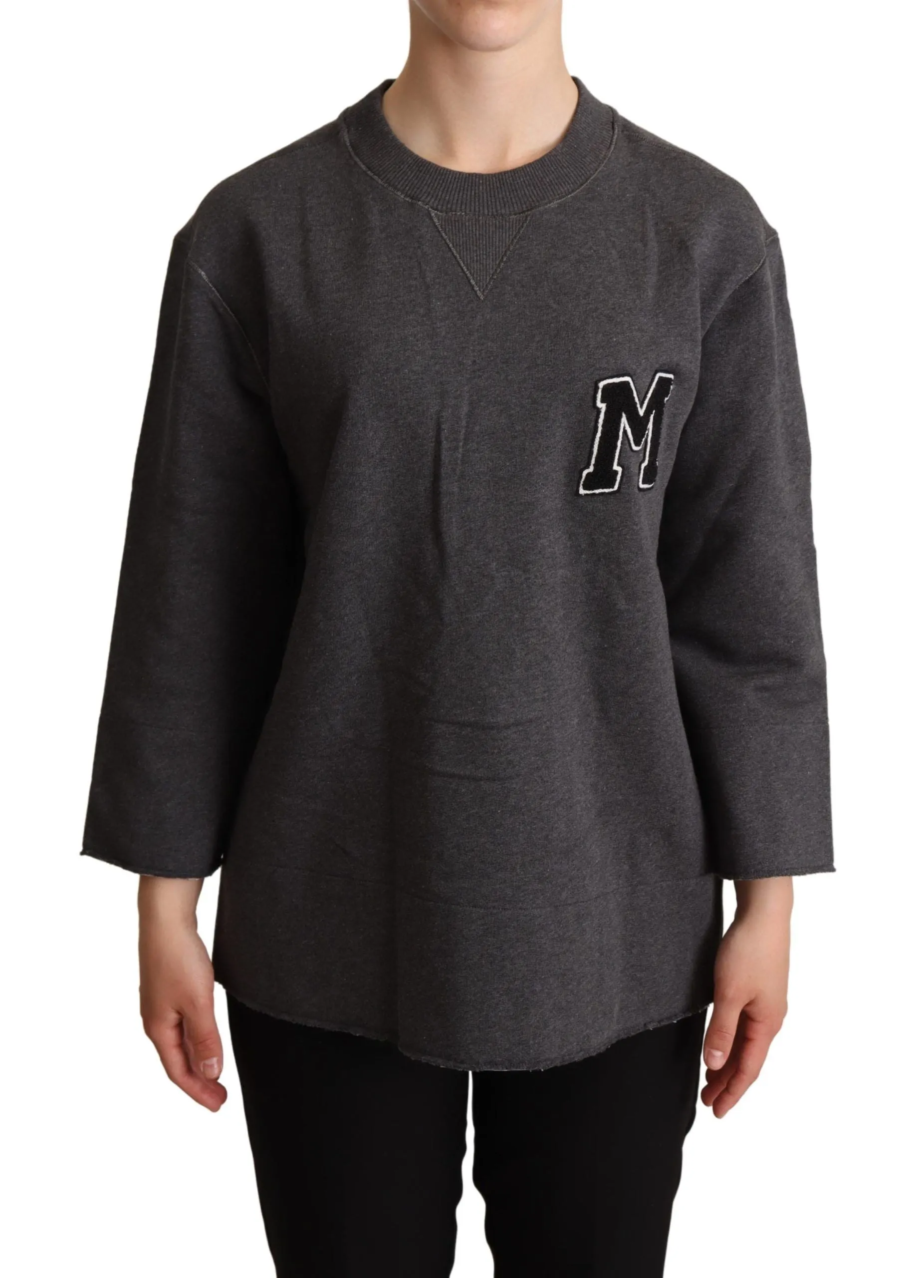 Dolce & Gabbana Chic Embroide Cotton Women's Sweater