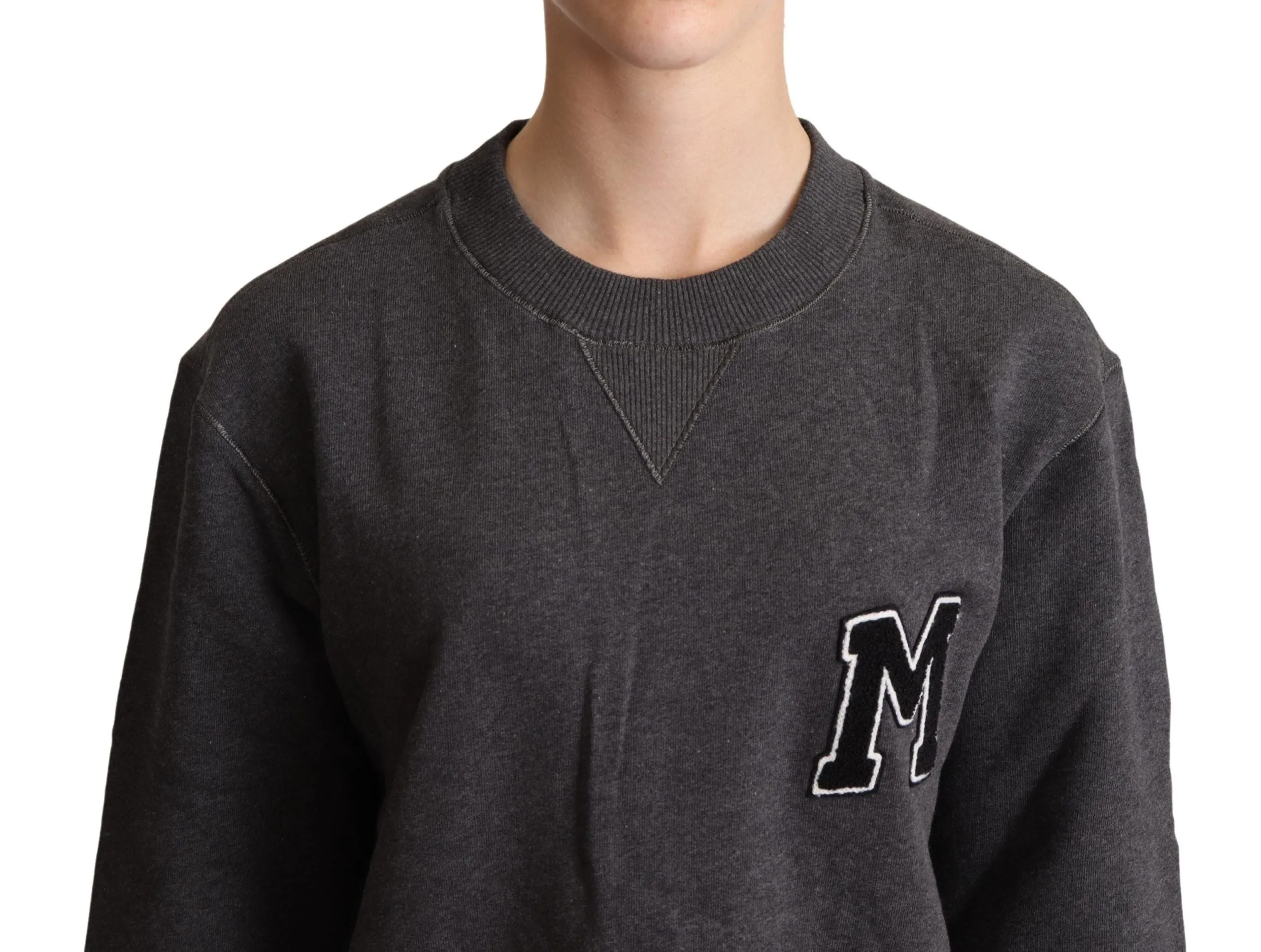 Dolce & Gabbana Chic Embroide Cotton Women's Sweater