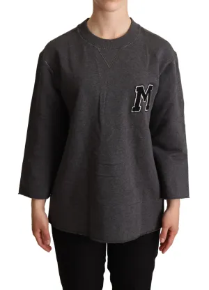 Dolce & Gabbana Chic Embroide Cotton Women's Sweater