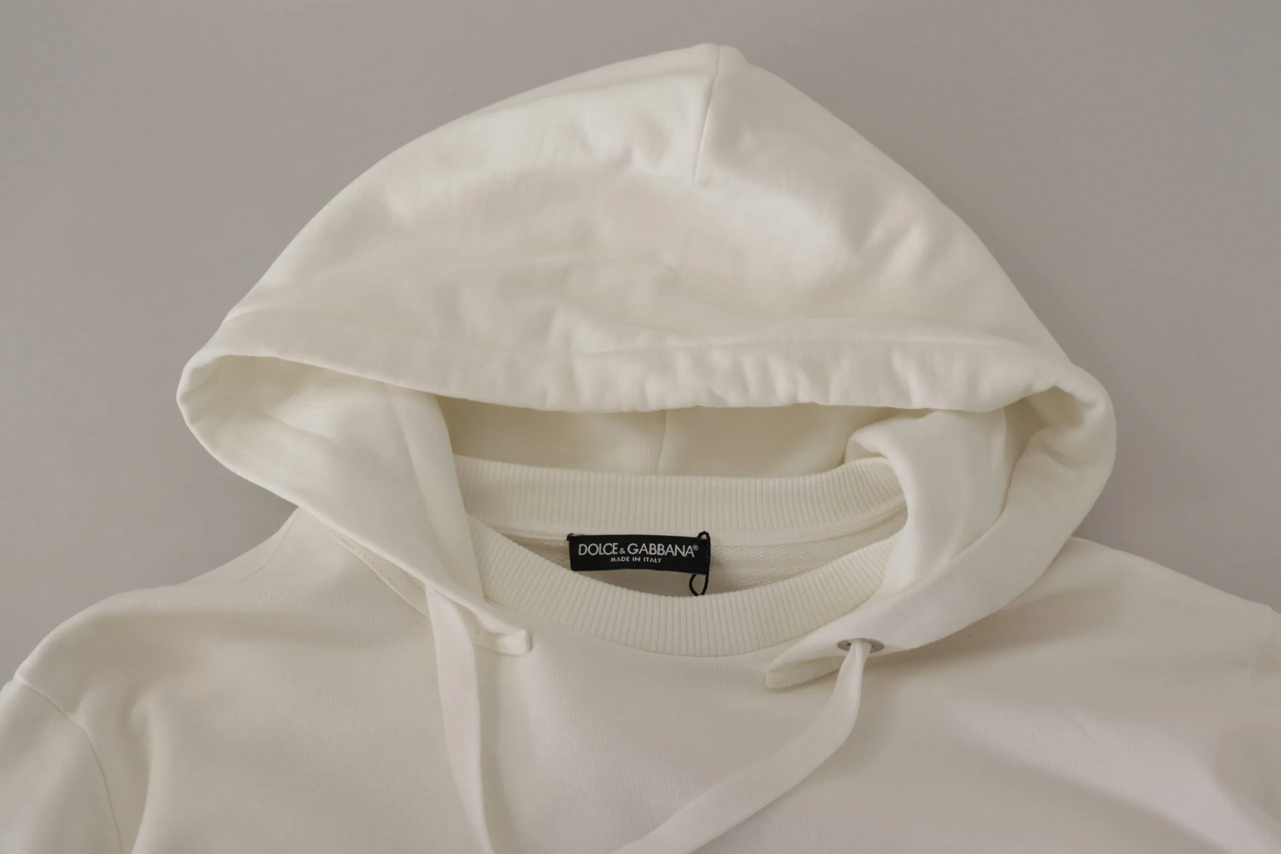 Dolce & Gabbana Chic Hooded Pullover Women's Sweater