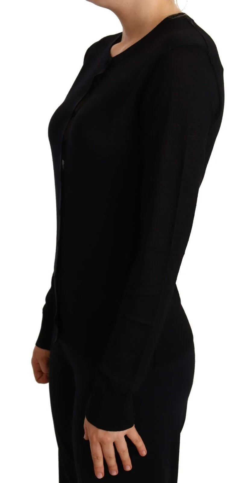 Dolce & Gabbana Elegant Crewneck Virgin Wool Women's Sweater