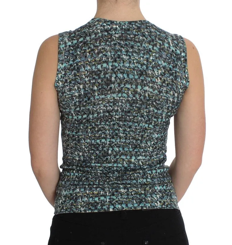Dolce & Gabbana Elegant Wool Vest Pullover Women's Top