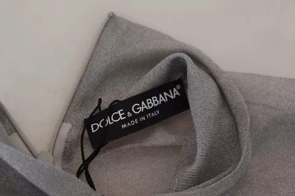 Dolce & Gabbana See Through Turtleneck Pullover Women's Sweater (Pre-Owned)