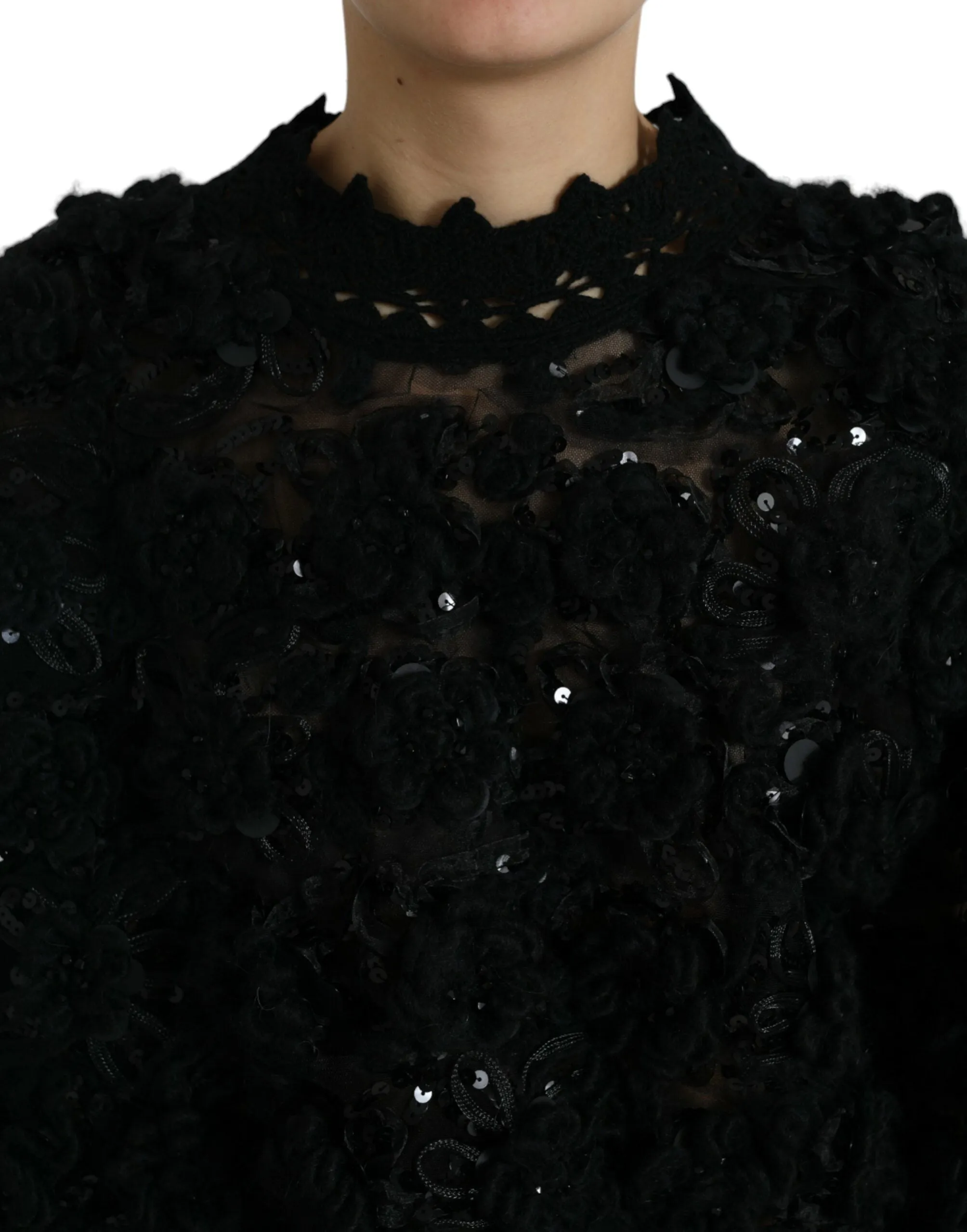 Dolce & Gabbana Sequin Embellished Women's Pullover