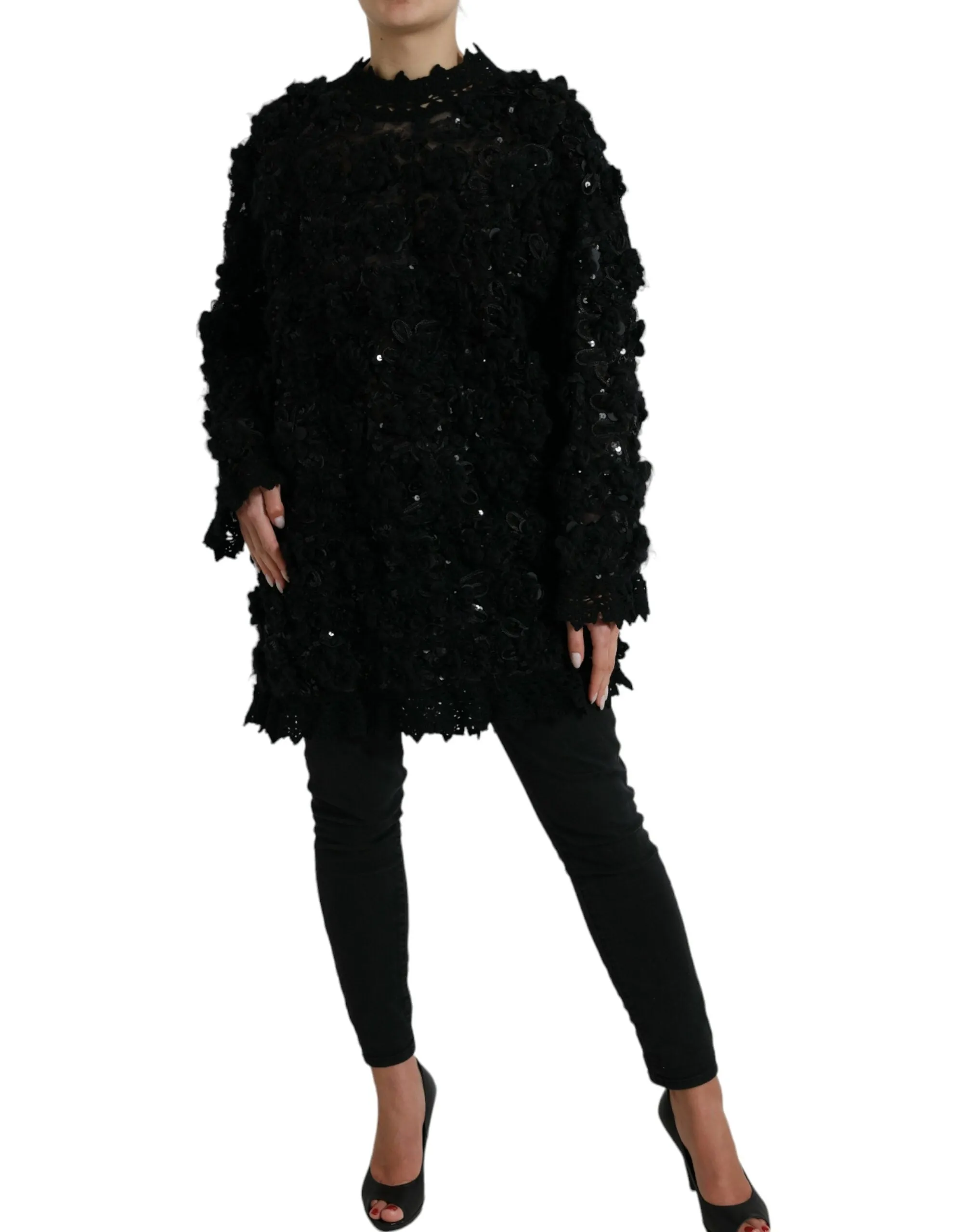 Dolce & Gabbana Sequin Embellished Women's Pullover