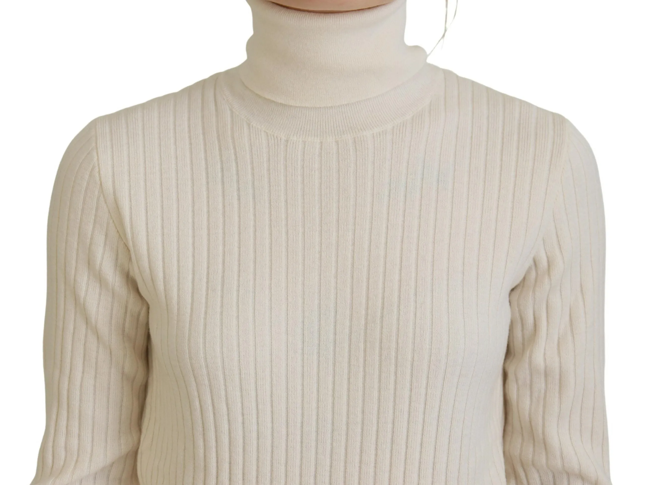 Dolce & Gabbana Turtleneck Wool Blend Women's Sweater