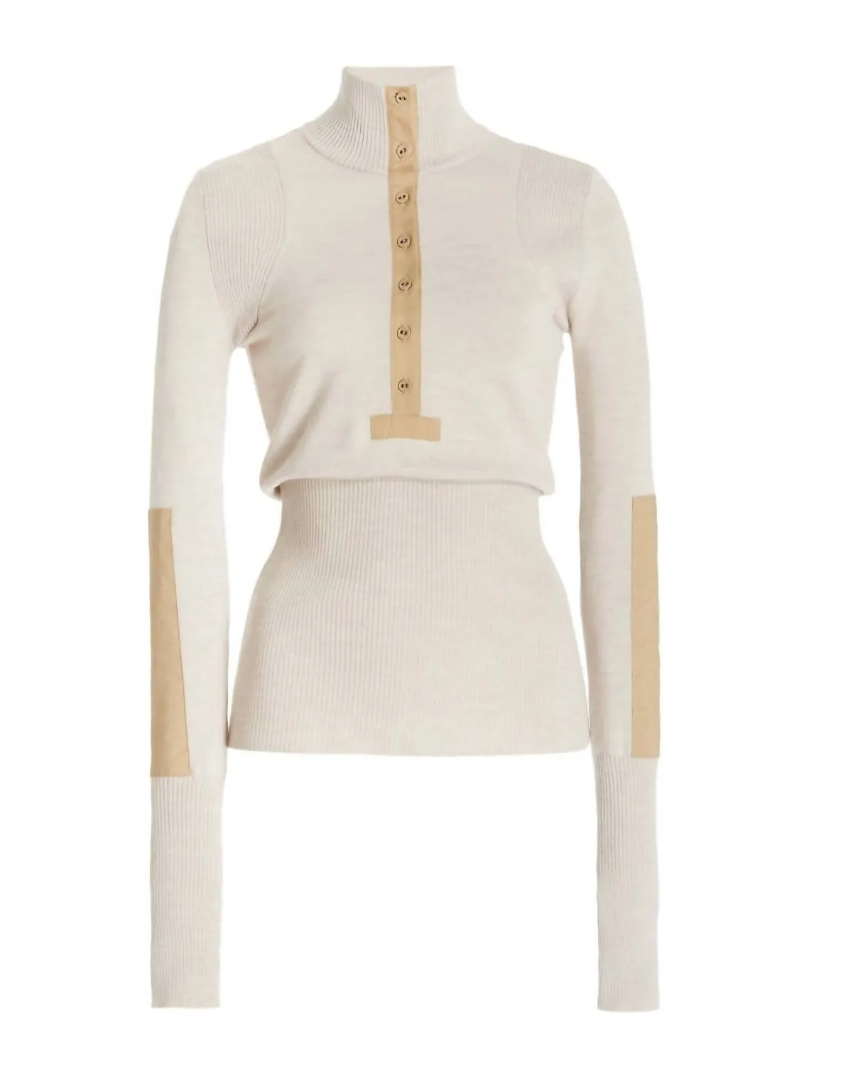 Drew Pullover Sweater In Chalk