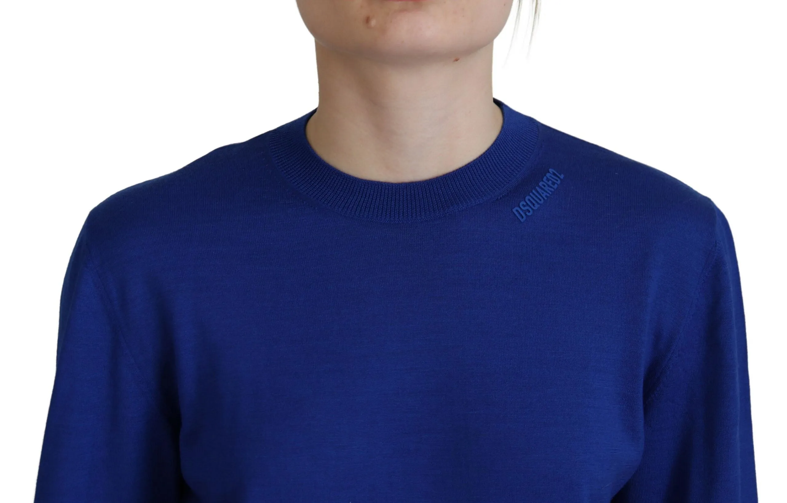 Dsquared² Long Sleeve Crew Neck Casual Women's Sweater (Pre-Owned)