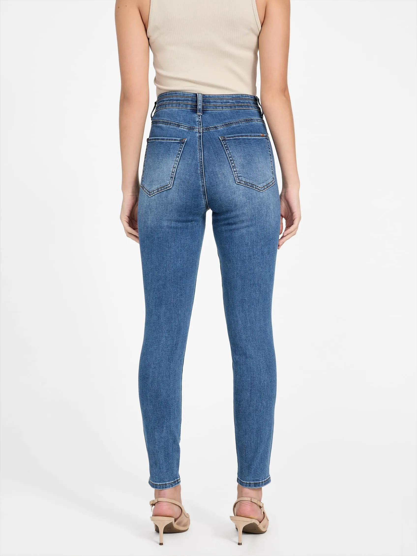 Eco Dahlia High-Rise Skinny Jeans