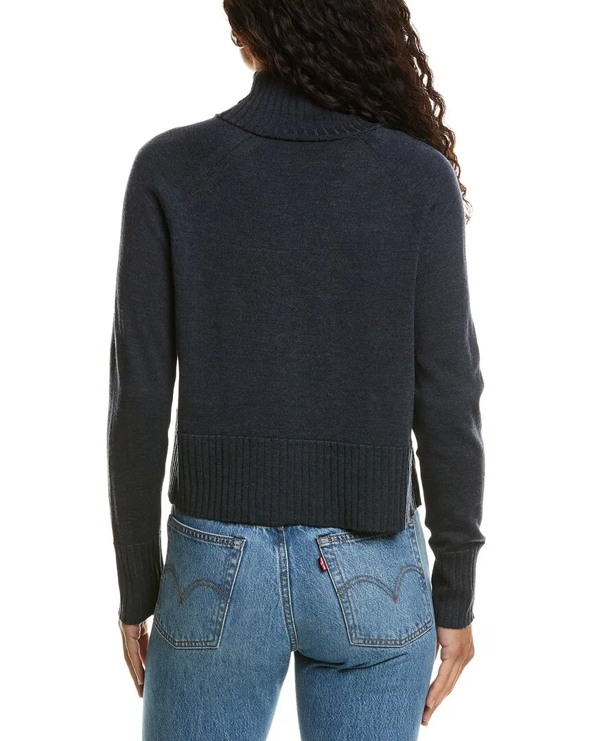 EILEEN FISHER Turtleneck Wool Sweater