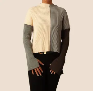 Element Sweater In Grey Multi