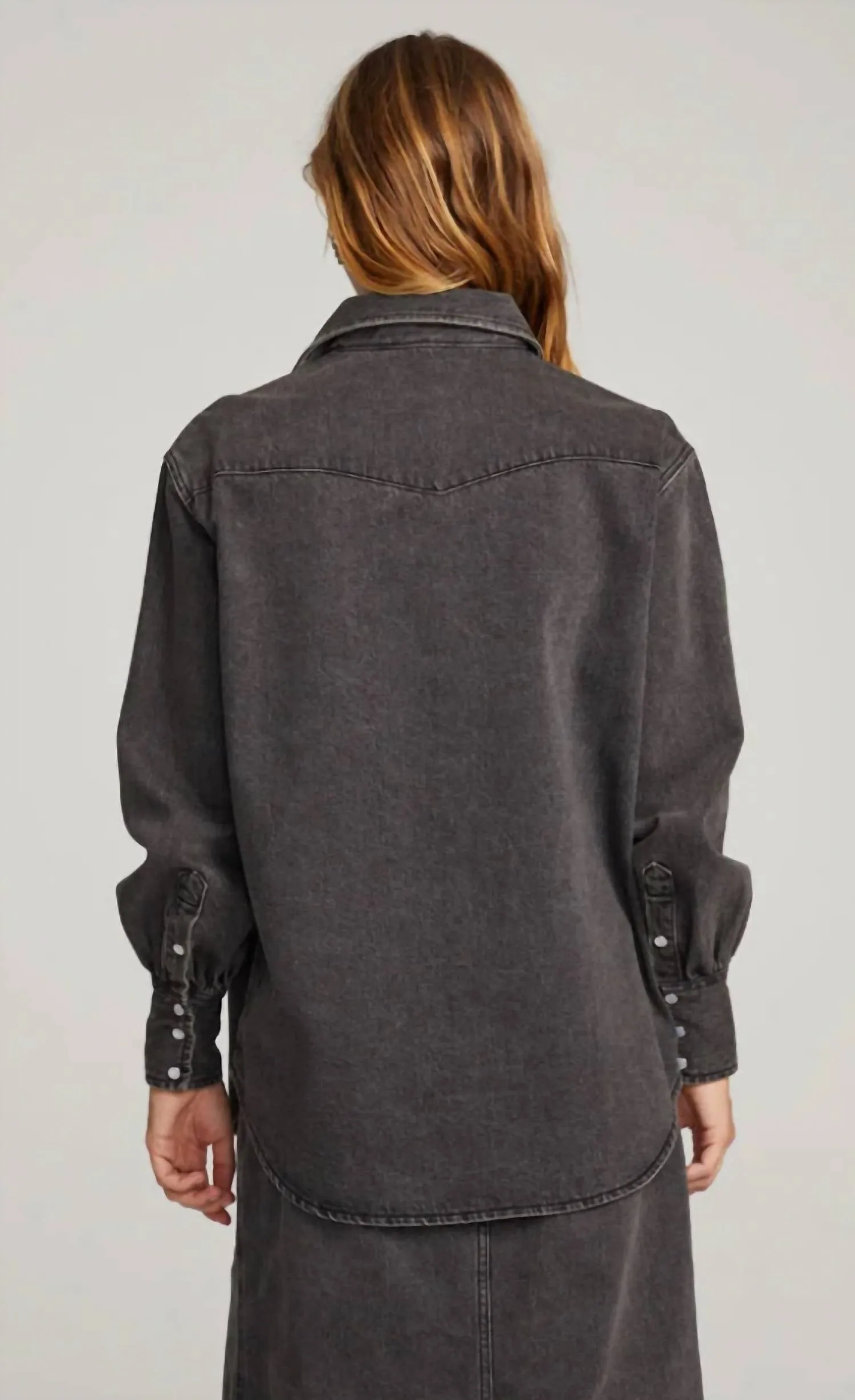 Elk Button Down In Licorice