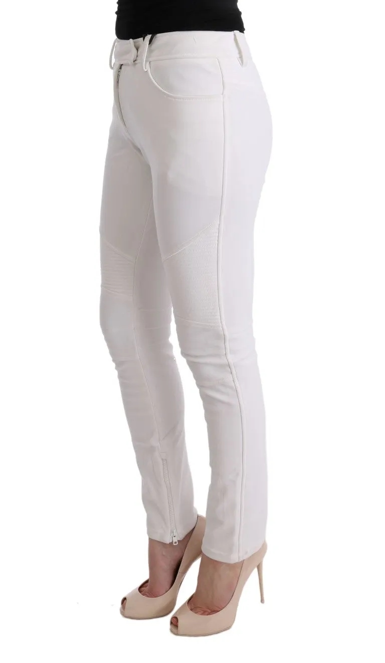 Ermanno Scervino Chic  Slim Fit Cotton Women's Trousers