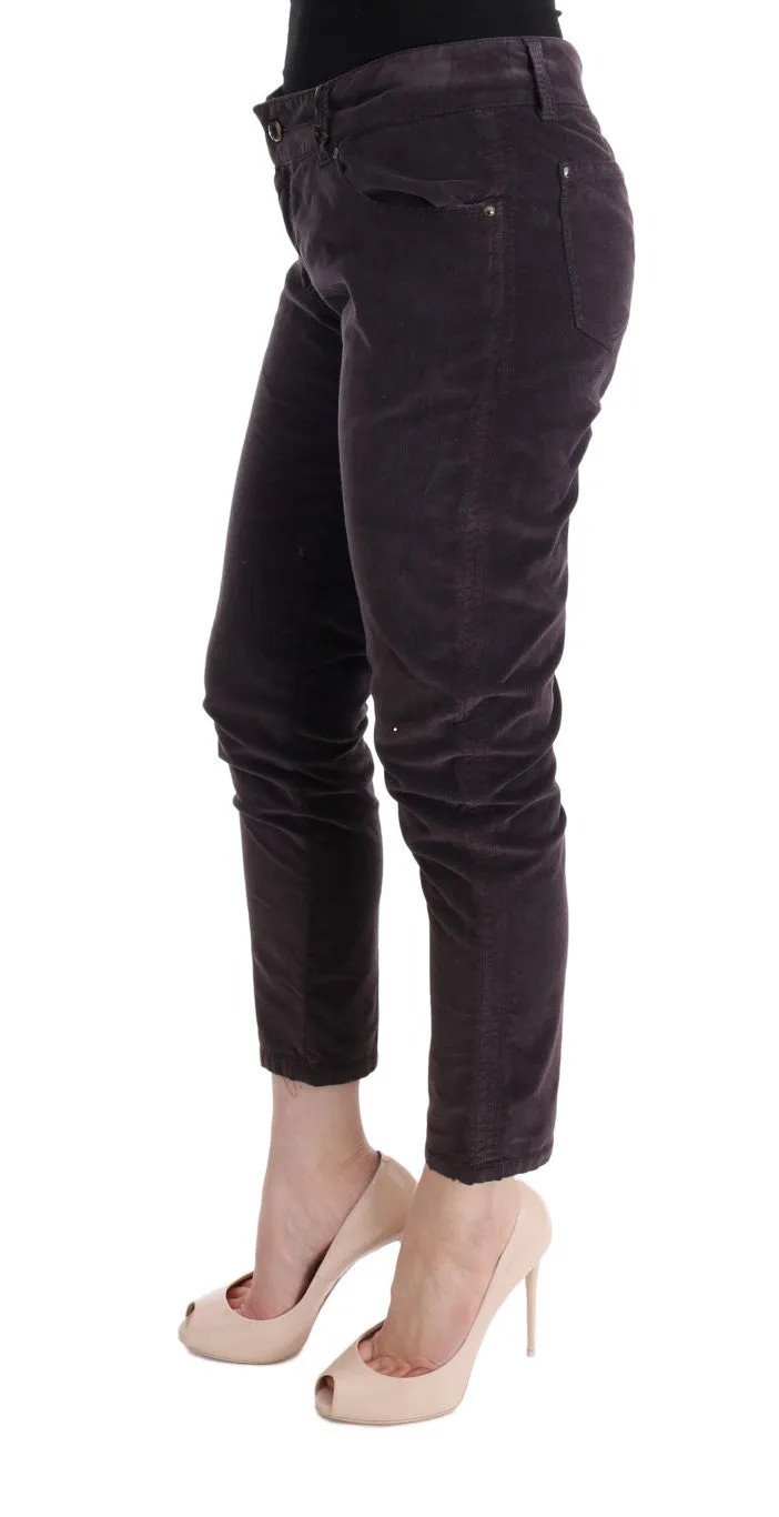 Ermanno Scervino  Cotton Cropped Casual Women's Pants