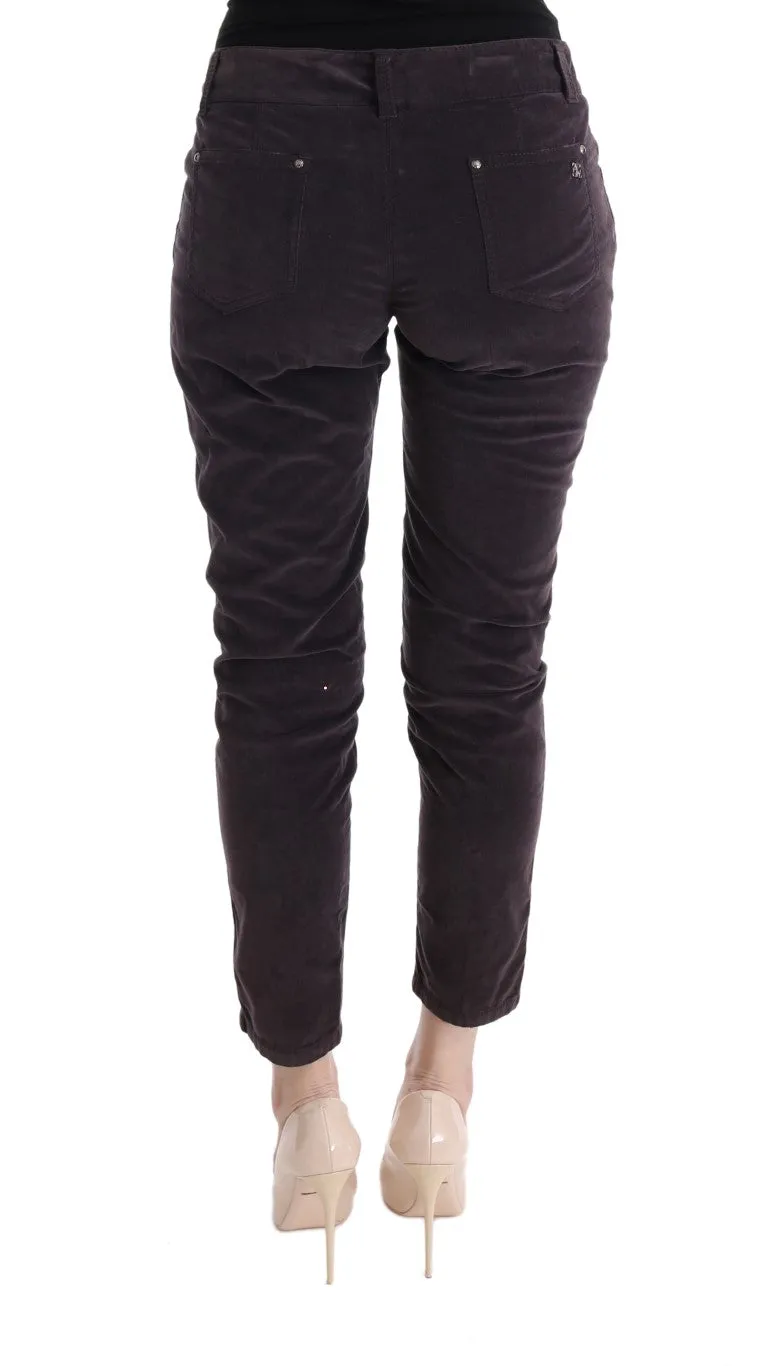 Ermanno Scervino  Cotton Cropped Casual Women's Pants