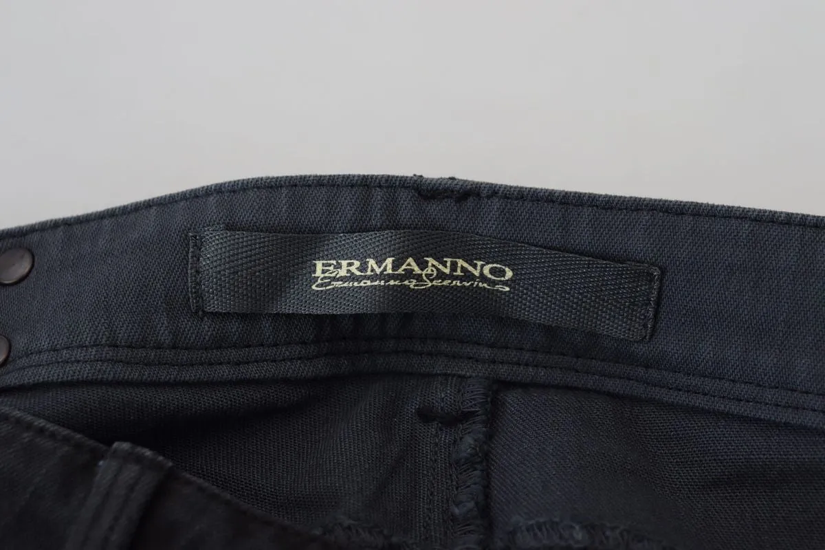 Ermanno Scervino  Cotton Slim Fit Women blue Women's Jeans
