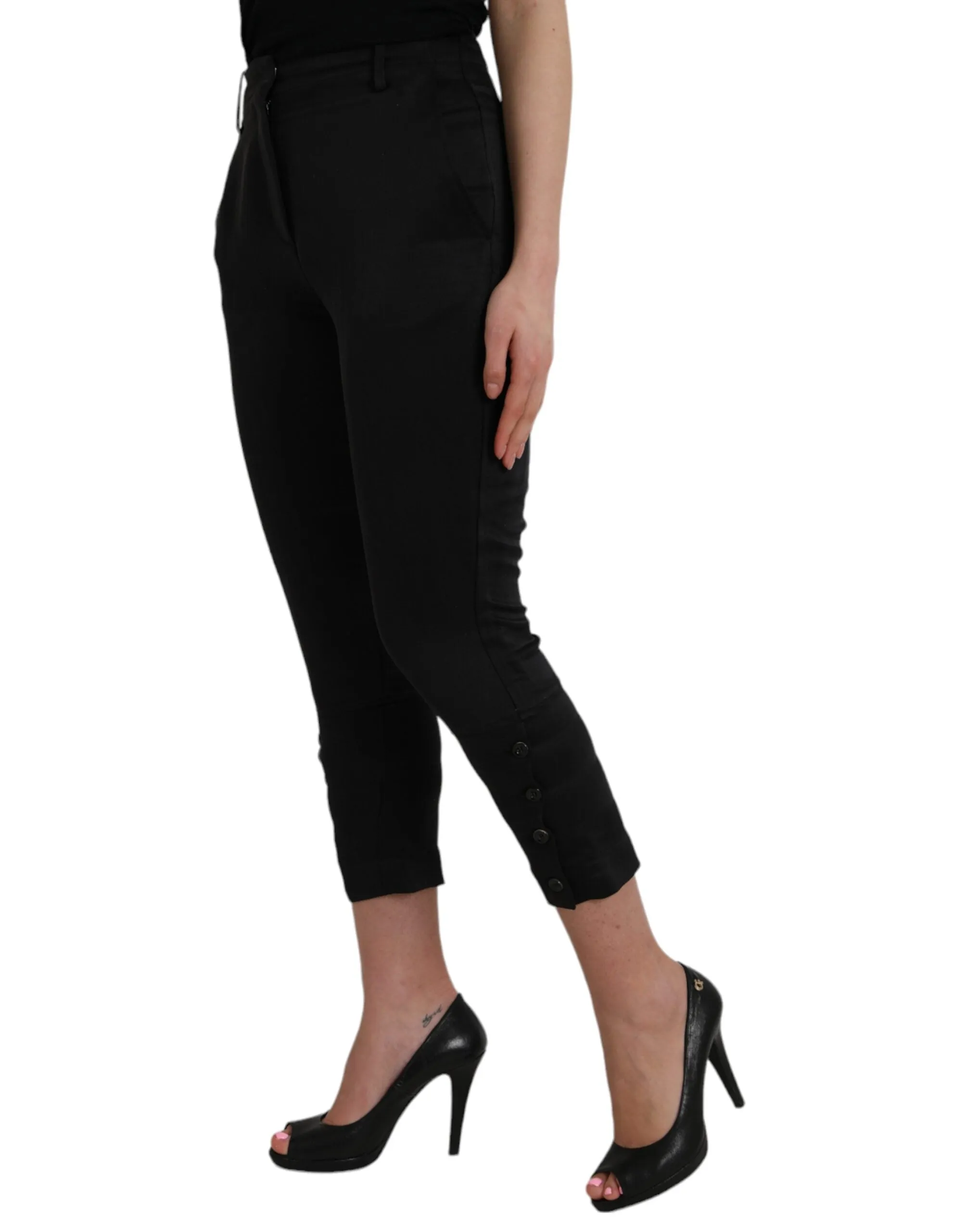 Ermanno Scervino  High Waist Capri Cropped Women's Pants