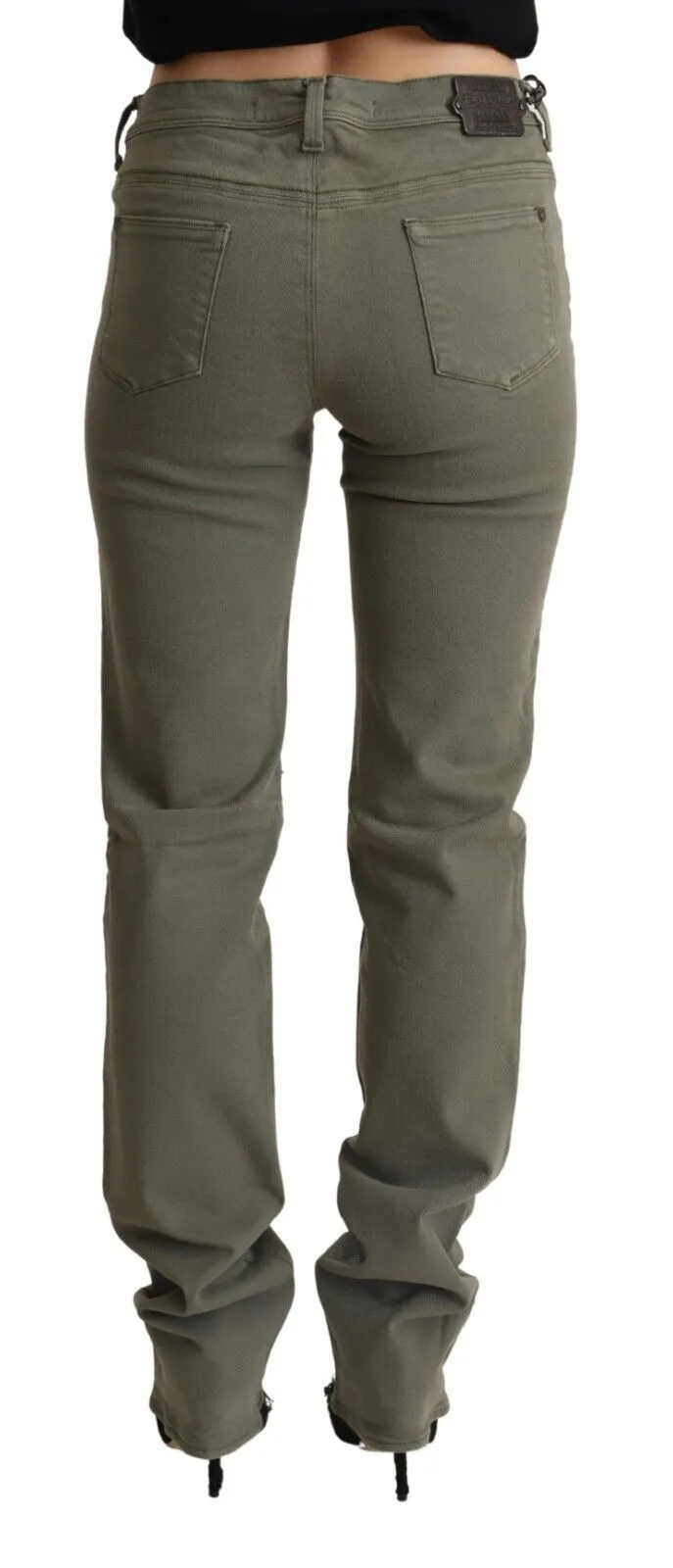 Ermanno Scervino  Low Waist Cotton Skinny blue Trouser Women's Jeans