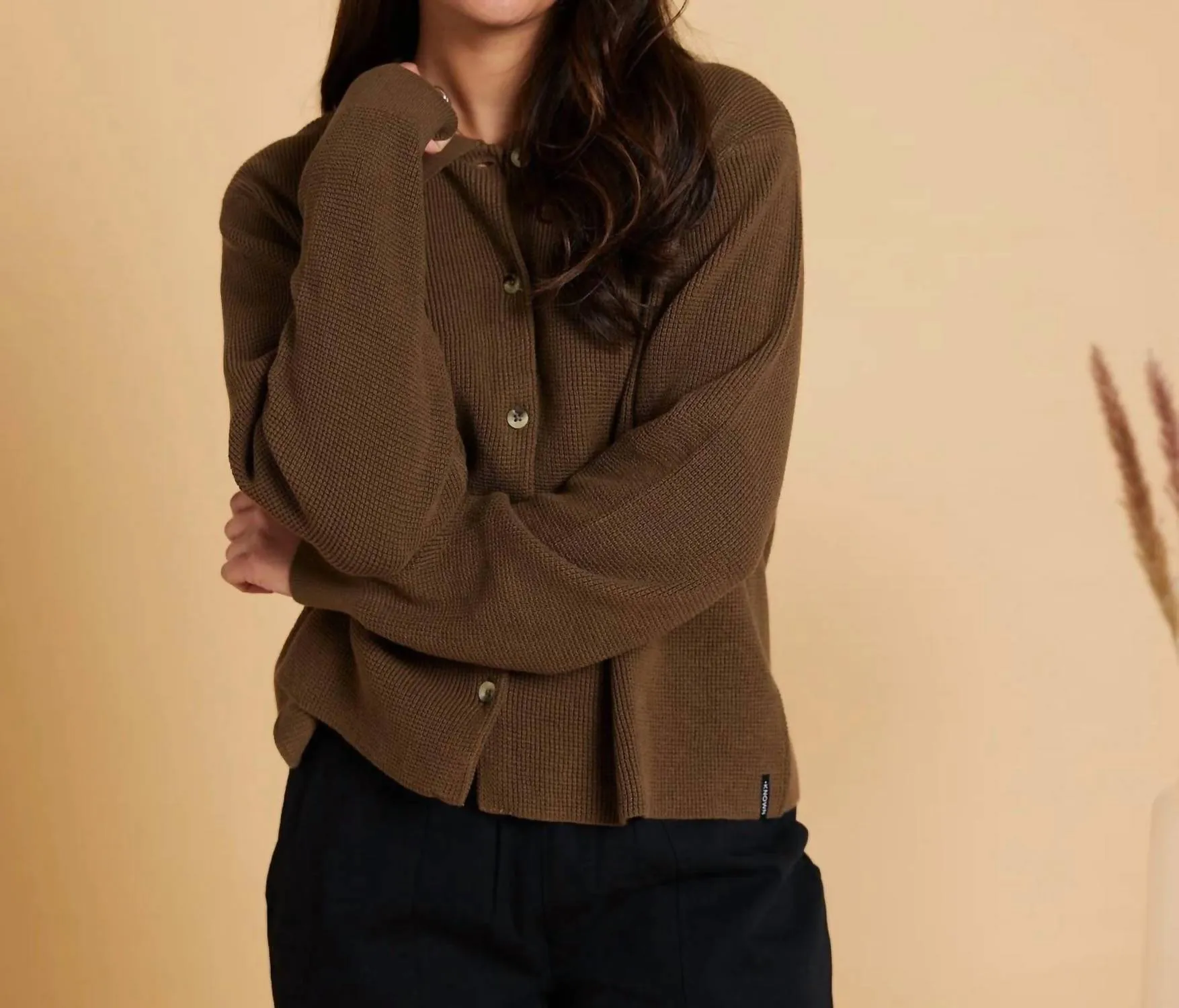 Farah Sweater In Teak