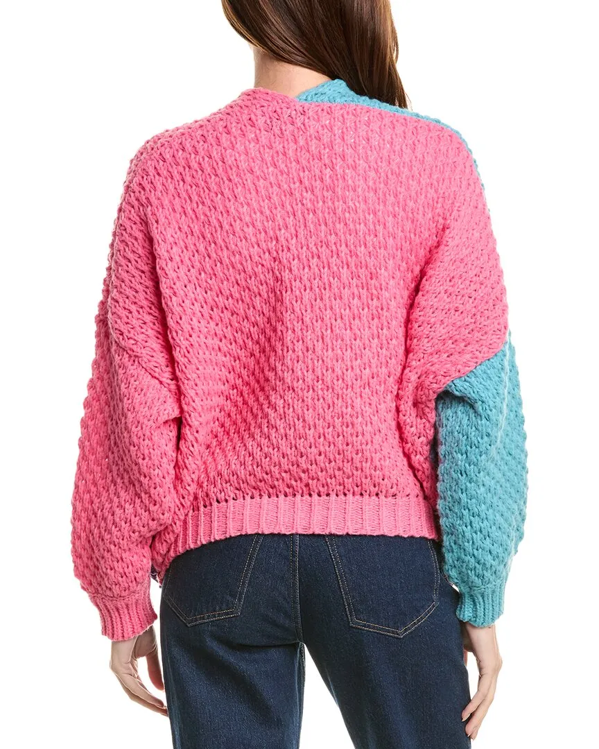 FATE Colorblock Cardigan