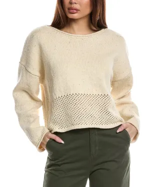 FATE Open Knit Bottom Sweater